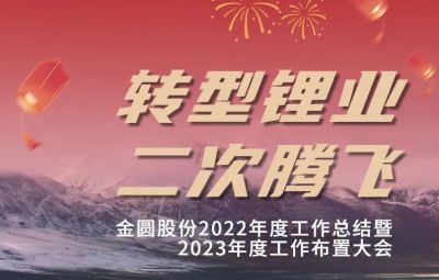 金圓頭條 | 金圓股份2022年度工作總結暨2023年度工作布置大會圓滿召開！